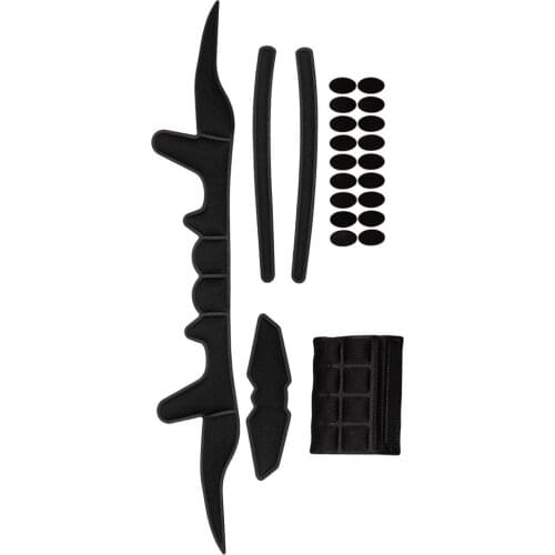 Universal Bike Helmet Padding Kit 23PCS Bicycle Replacements Foam Pads Set Cushions for Cycling Motorcycle Outdoors