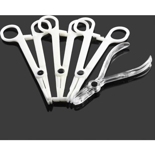 10PC Tattoo Pliers Ear, Nose, Umbilical, , Circular, Open Septa, Puncture Clamp, , Permanent Body Tattoo Equipment