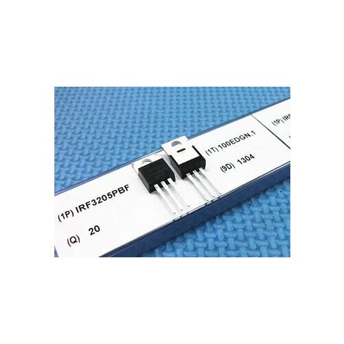 100% Original NEW IRF3205 IRF3205PBF 55V 110A 170W TO-220 PNP MOSFET x 100PCS Connector