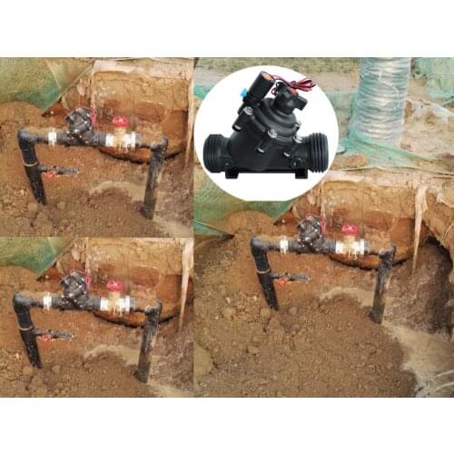 24v AC 2Inch 2.5inch 3inch High Performance Plastic Hydraulic Control Valves with Solenoid control