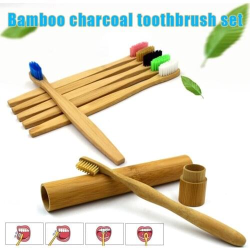 Aihogard Bamboo Toothbrushes