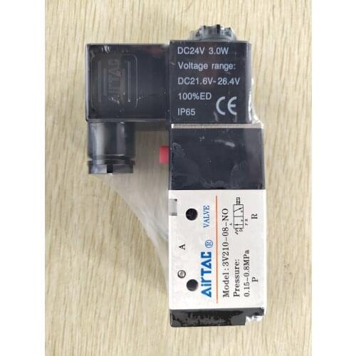 AirTac Original 3/2 Way Pneumatic Parts 3V110-06 3V21008NCB 3V210-08 3V310-10 Solenoid Valve