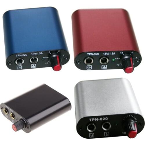 F1FF US/UK/EU/AU Plug Mini Tattoo Power Supply Professional Tattooist Tattoo Power Source for Tattoo Machine Accessories Parts