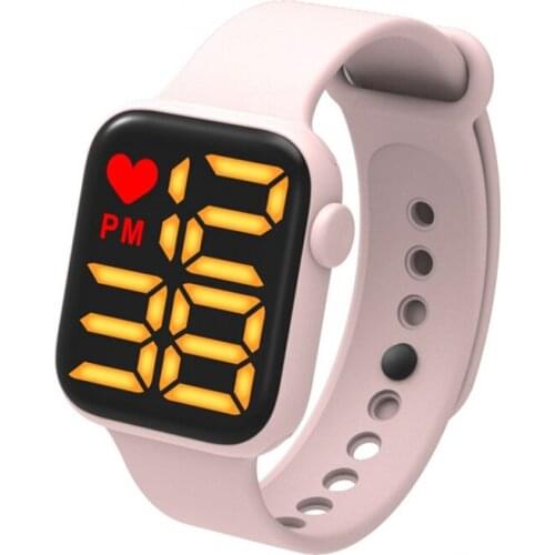 Watch for women Electronic LED Digital Women Watch Fashion Casual Simple Silicone female watch montre femme zegarek damski A001