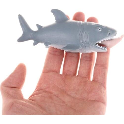 A trickery toy shark funny squeeze pressure ball alternative humor relaxed decompression toy