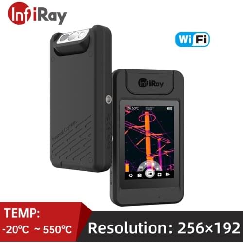 InfiRay Infrared Thermal Imager P200 Wifi Rotatable Lens Industrial Floor Heating Electronic Detector Thermal Imaging Camera