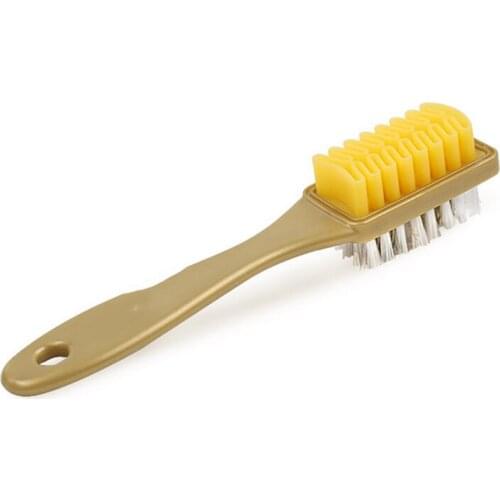 2-Sided Cleaning Brush Rubber Eraser Set Fit for Suede Nubuck Shoes Steel plastic rubber Boot Cleaner