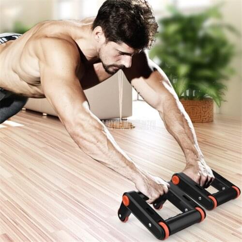 New Four-Wheel AB Roller Wheel Abdominal Exercise for Core Strength Home Gym Fitness Equipment Abdominal Muscle Trainer WB-01