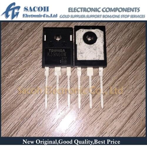 New Original 5PCS/Lot TK39N60W K39N60W or TK39N60W5 K39N60W5 TK39N60 39N60 TO-247 39A 600V Power MOSFET transistor