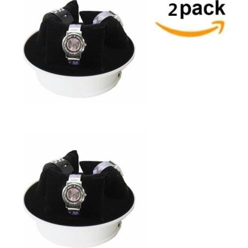 2pieces POP jewelry Toys watches Electric Motorized Rotating Display Turntable display stand turntable only powered by battery