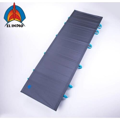 Portable Ultralight Folding Single Camp Bed Travel Cot Tent Bed Aluminium Alloy Metal Frame Outdoor Camping Hiking Fishing Beds