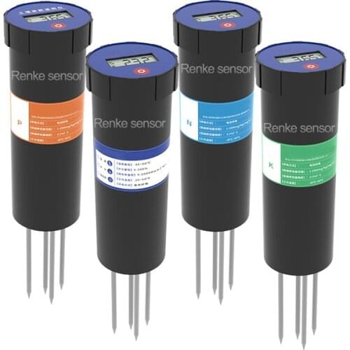 Portable wireless soil potassium sensor / npk nutrient meter