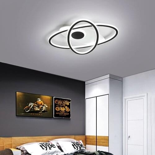 Nordic simplicity LED Ceiling Chandeliers For Living Room Hall Foyer Kitchen Studyroom Indoor Home Lights AC90-260V Fixtures