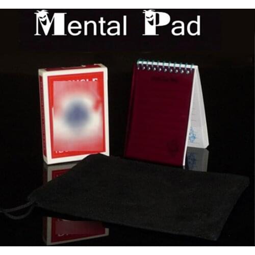 Mental Pad Mentalism Magic Tricks Close Up Illusions Gimmick Props Find Chosen Card trucos de magia Magician Read Mind Magic Fun