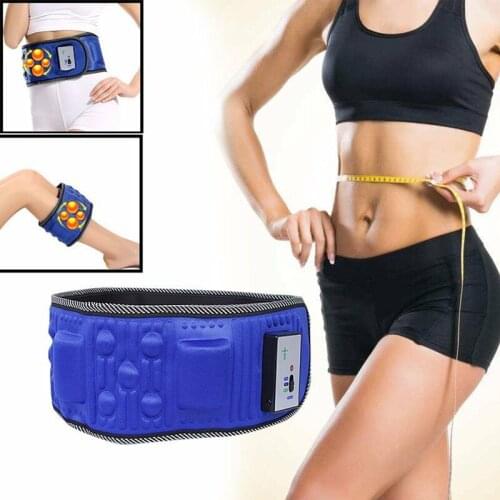 Vibration Fitness Massager Electric Slimming Belt Lose Weight Fitness X5 Times Sway Vibration Abdominal Muscle Waist Trainer