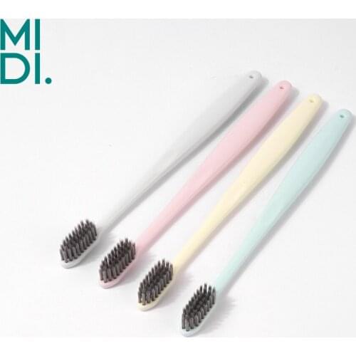 4Pcs/Set Adult Soft Toothbrush Portable Travel Environmental Health Tooth Brush Oral Teeth Care Cleaning Household Washing Tools