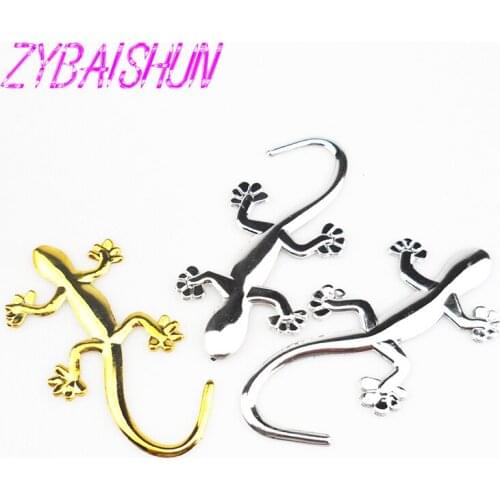 ZYBAISHUN 3D Gecko Car Badge Emblem Stickers for Honda CRV Accord Odeysey Crosstour FIT Jazz City Civic JADE Crider Spirior