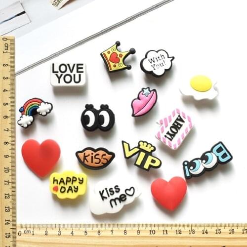 1pc Pvc Shoe Charms Animals Ball Cherry Lollipop Starfish Shoe Buckle Decoration For Croc Jibz Kids Party Gift Shoe Accessories