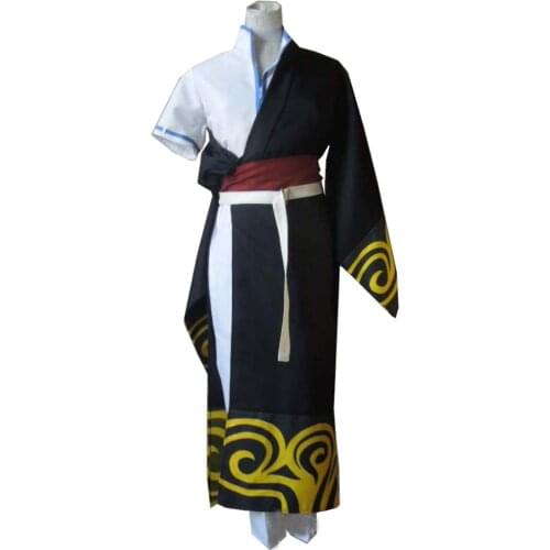 2018 Japanese Anime Silver Soul Sakata Kintoki Cosplay Costume From Gintama Cosplay Costume
