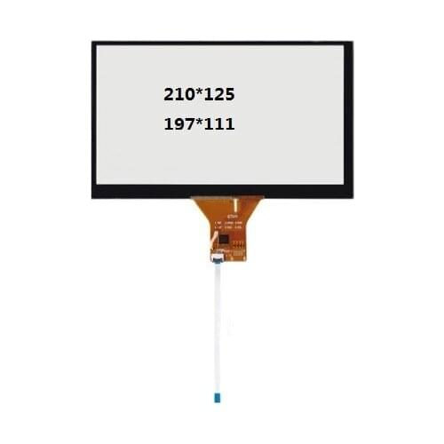 9 inch 210*125 capacitive screen car Android handwriting screen capacitive screen, free delivery