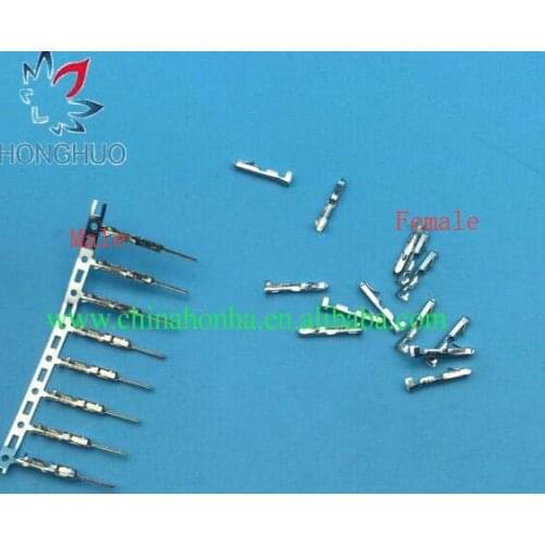 FREE shipping 100pcs/lot Male Female Wire Terminal Crimp Terminal (Pins) Connector Plug 968813-9C 0-1452576-8