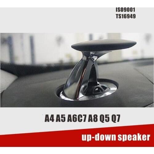 Diagauto Loudspeaker Rising Tweeter Speakers for AUDI A4 A5 A6 A7 A8 Q5 Q7 support Up and Down ambient music without light