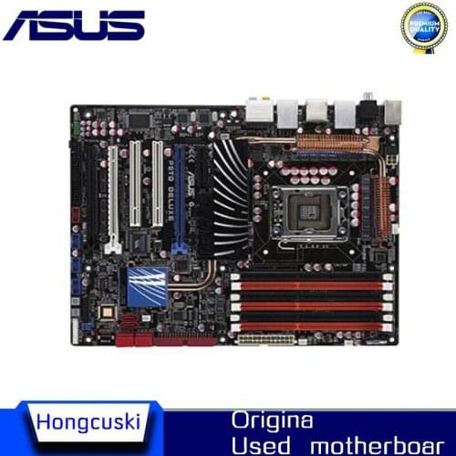 For ASUS P6TD Deluxe Used original motherboard Socket LGA 1366 DDR3 X58 Desktop Motherboard