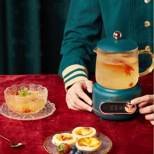 Z30 220V Electric Kettle Stew Cup Health Preserving Pot Boiled Water Kettle Heat Preservation Glass Teapot For Office Home 500ml