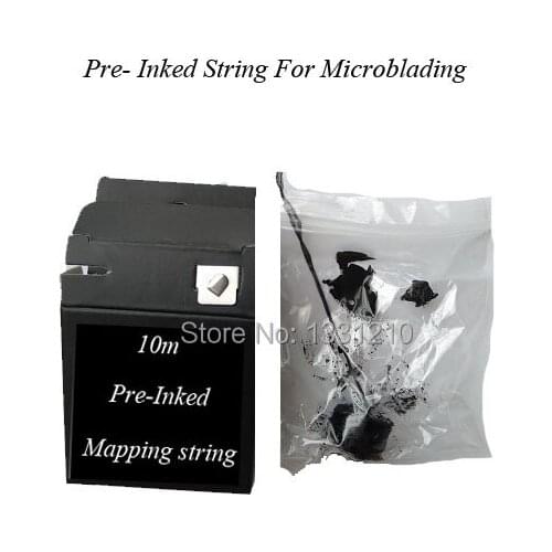 Microblading Pre Inked Mapping String Brow Ink Eyebrow Perfect Make Up