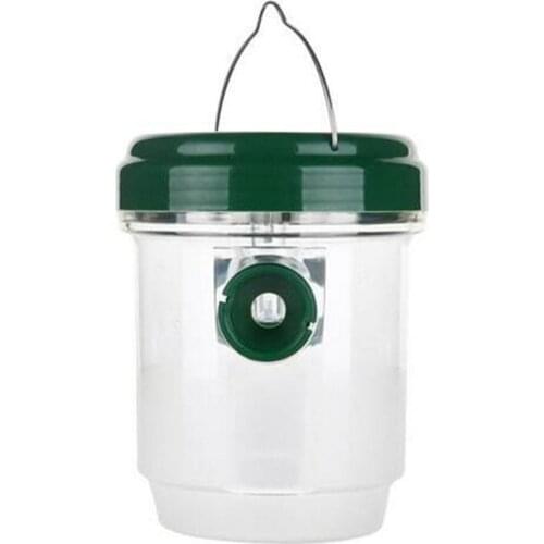 1/2PCS Solar LED Light Wasp Trap Garden Outdoor Wasp Killer Bee Yellow Jacket Mosquito Trap Reusable Flying Insect Hanging Trap