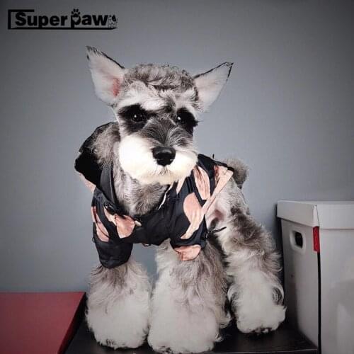 Fashion Pet Dog Wind Coat Clothes Jacket Hoodie Raincoat for Small Medium Dogs French Bulldog Schnauzer Corgi Dropshipping EMC22