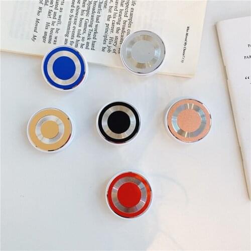 Fashion CD Pattern Folding Stand Holder For Mobile Phone For Iphone11 Pro Max For Huawei For Samsung Grip Contraction Bracket