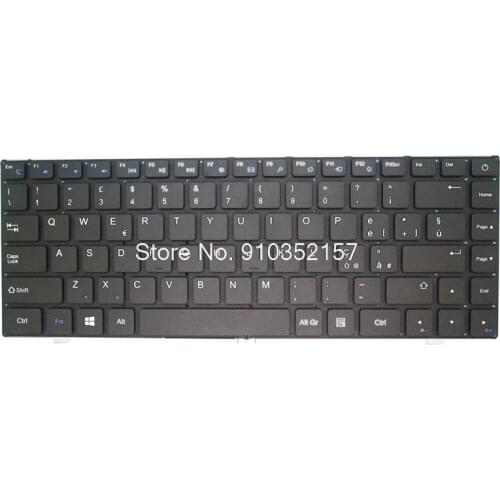 Laptop IT Keyboard For Jumper EZbook X4 JM300-2 GL-NB873 K690 14 Inch Italy IT Black NO Frame Empty 4 Pin