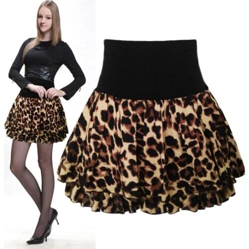 2020 autumn and winter new Korean fashion half-length skirt female high waist thin A-line skirt