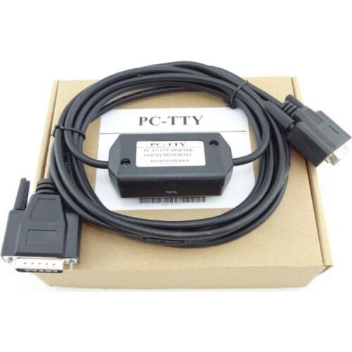 New S5 series 6ES5 734-1BD20 programming cable PC-TTY 6ES5734-1BD20 DB9 compatible cable with box