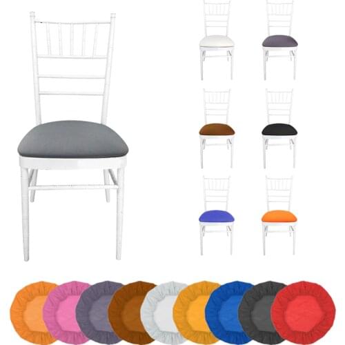 Removable Thickened Spandex Chair Cover Hood Seat Cushion Covers Dining Room Wedding Banquet Chair Covers Washable Slipcover