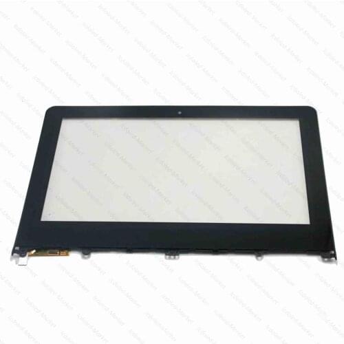 JIANGLUN 11.6" Touch Screen Digitizer Glass Touch Panel for Lenovo Yoga 300-11IBY + Bezel