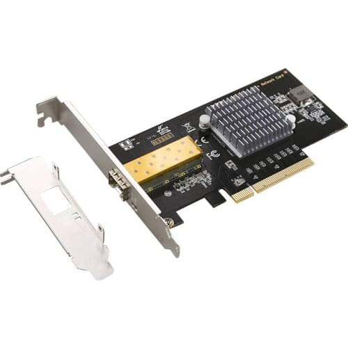 10 Gbps Network Card PCI Express Slot Network Adapter 10G with Intel 82599 Chipset