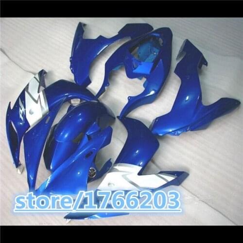 Blue white For YZF R1 04-06 blue white YZFR1 YZF1000 04 05 06 YZF 1000 YZF-R1 2004 2005 2006 Fairings