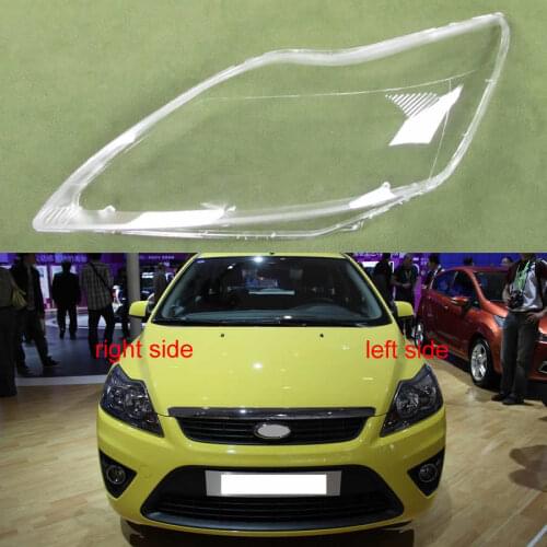 Headlamps Glass Cover Transparent Lampshades Lamp Shell Masks Headlight Lens Cover For Ford Focus 2009 2010 2011