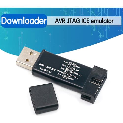 Usb AVR JTAG ICE emulator AVR-USB downloader download line metal shell