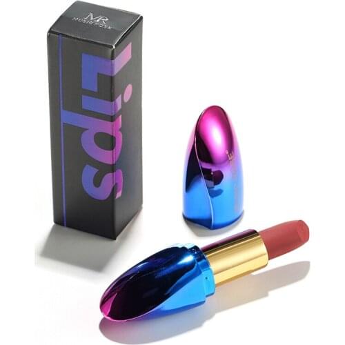 Music Rose lipstick Nutritious Easy to Wear Moisturizer Lips makeup cosmetic for girls 24 color