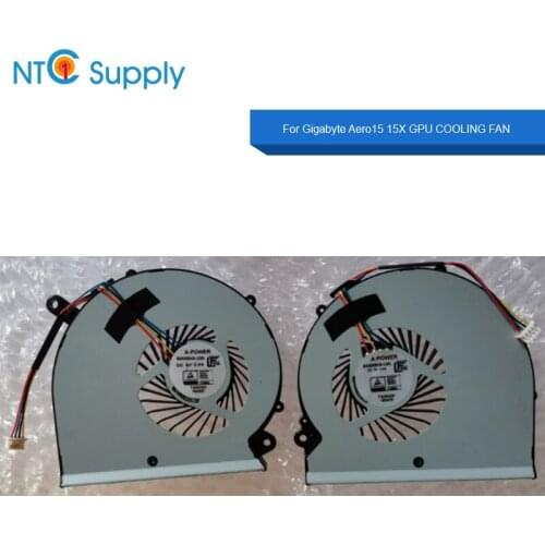 NTC Supply For Gigabyte Aero15 15X GPU COOLING FAN BS5005HS U2N DC5V 0 5A /163657436388#vi__app cvip panel Tested good function