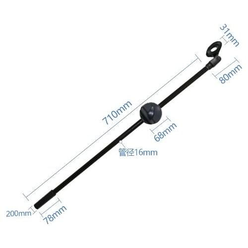 Camera microphone stand microphone vertical bold microphone stand can lift professional microphone stand for performance landing