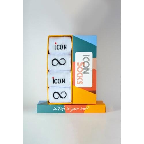 Iconsocks Women Ycon & Forever Tennis Special Boxed Design Stockings