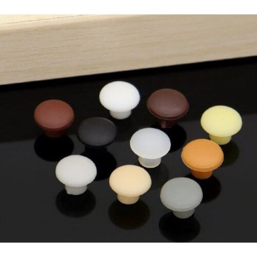 200pcs 5mm Plastic Furniture Hole Covers Dust Plug Stopper Cap Cabinet Drill Hol