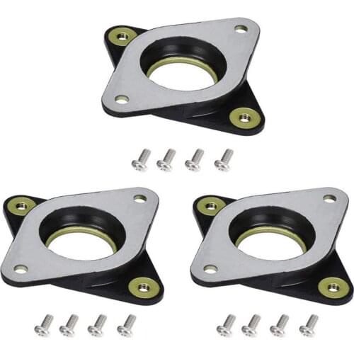 3Pcs Nema17 Stepper Motor Steel and Rubber Vibration Dampers with M3 Screw for CNC,CR-10 3D Printer Parts