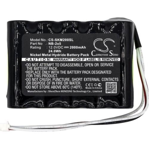 Cameron sino 2000mah battery for SATLOOK Micro G2 HD Micro+ NB-2x5 Equipment, Survey Battery