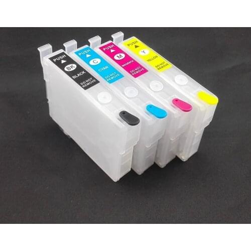 INK WAY T220XL Refillable ink cartridge with ARC chips for Workforce WF 2630 WF 2650 WF 2660 etc.,Australian Printer T2941-T2944