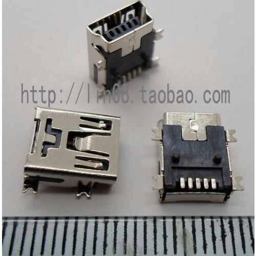 Miniusb mini usb socket plug smd female interface connector 5pin
